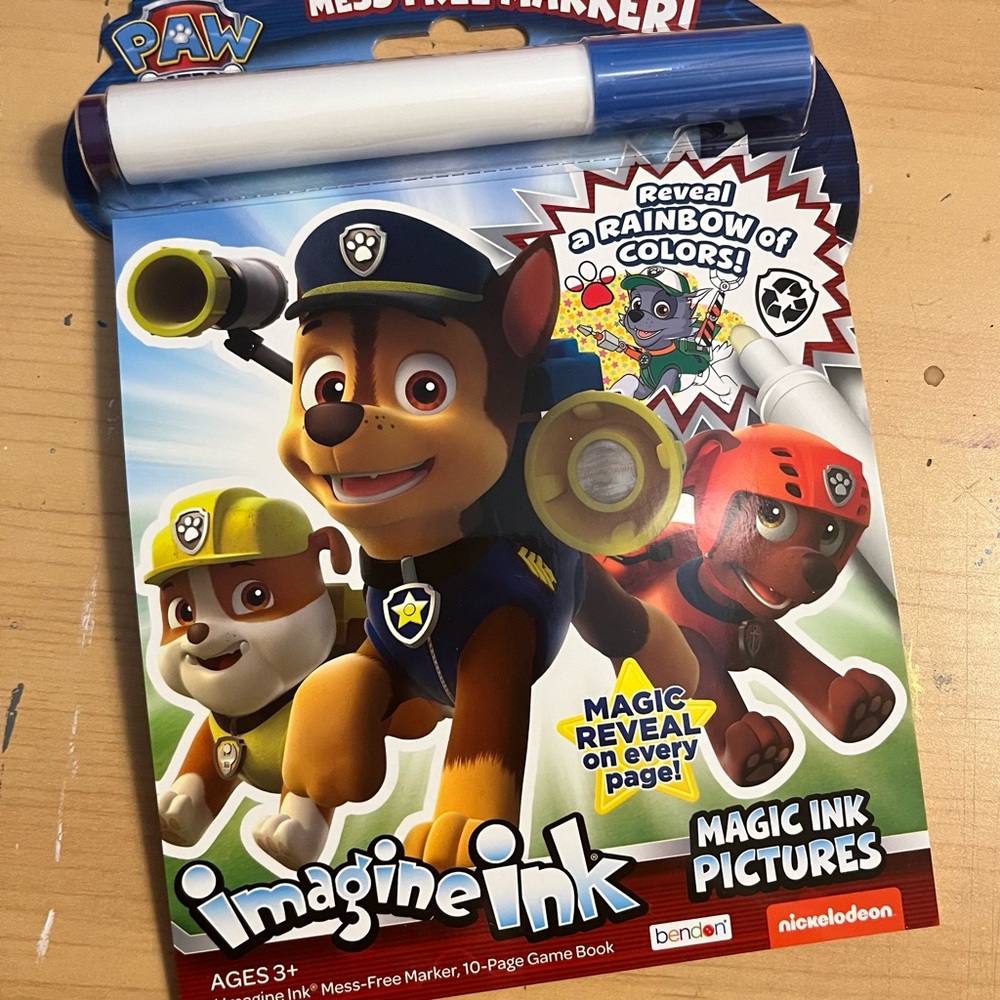 Nickelodeon Paw Patrol Imagine Ink Magic Pictures
